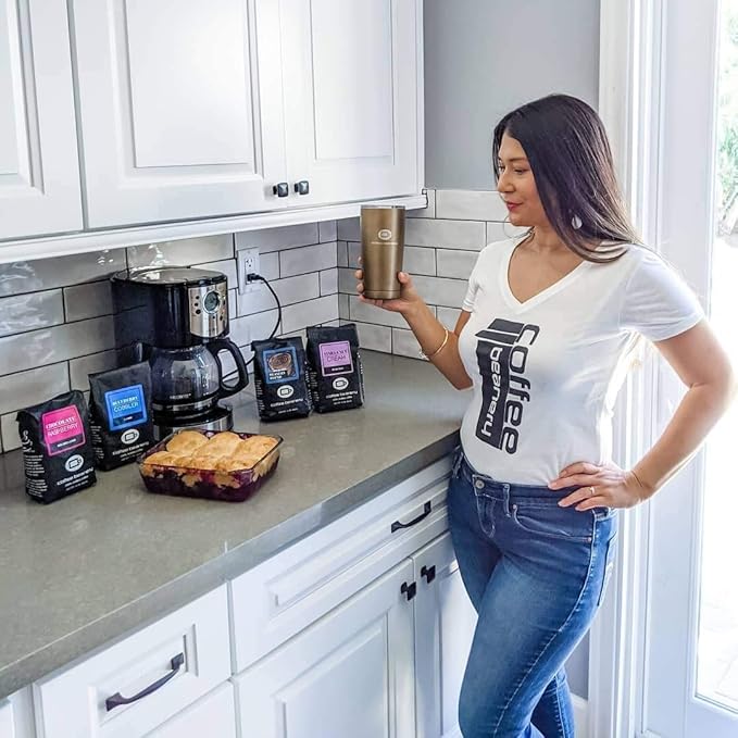 Chocolate Raspberry Flavored Coffee, Specialty Arabica Coffee, Medium Roast, 12 ounce, Automatic Drip (Ground)