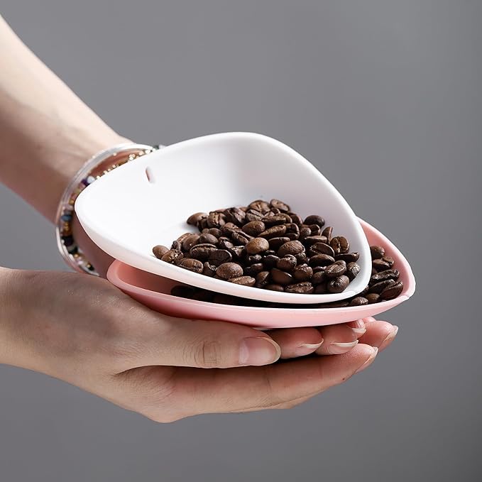 Bincoo Coffee Bean Dosing Cup,2x Platinum Silicone Anti-Static Dosing Cups + RDT Spray Bottle | Precise Coffee Dosing, Eliminate Static, Improve Pour-Over & Espresso Consistenc.