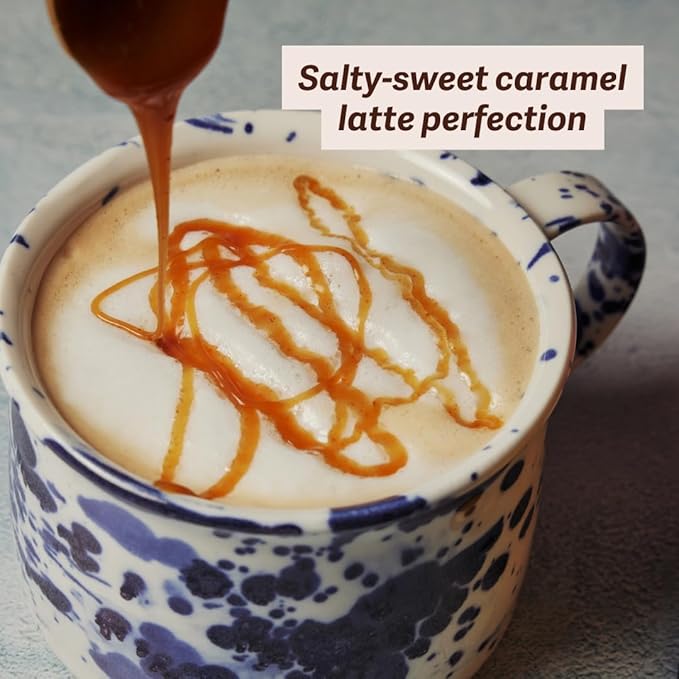 Coop's Salted Caramel Sauce: Rich and Buttery, Gourmet, All Natural, Handcrafted, Gluten Free, Non-GMO, Award Winning, Ice Cream Toppings, Desserts, 10 Ounce
