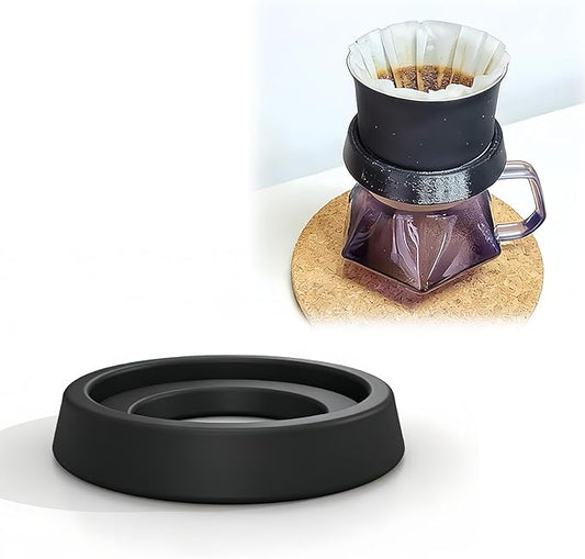 Filter Cup Swivel Base for Fellow Stagg X/XF, Pour Over Coffee Dripper Rotating Stand, Compatible with Multiple Carafe Sizes