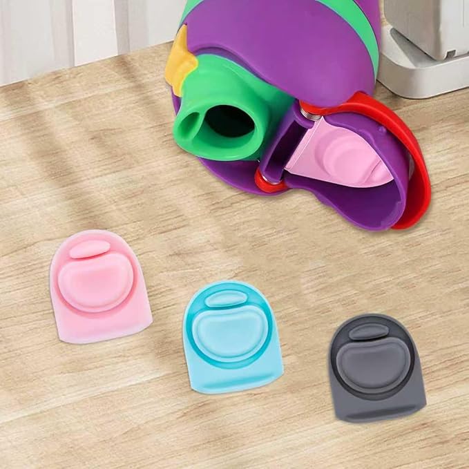 3pcs Replacement Rubber Stopper Seal Compatible with Owala FreeSip 24oz 32oz,Water Bottle Lid Cap Silicone Seal Parts for Owala 16/19/24/32/40oz Spout Gasket Mouthpiece Piece Accessories B3S5
