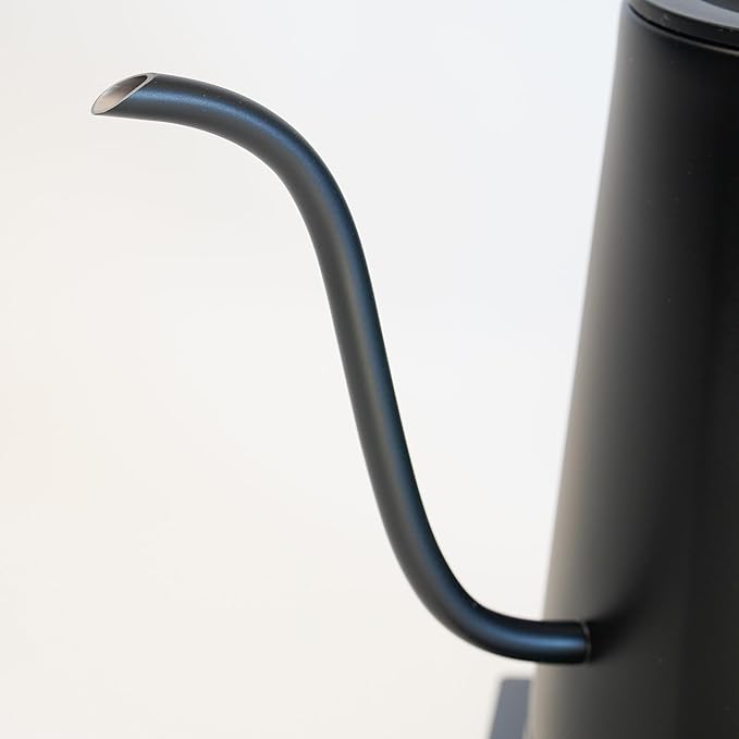 Turin Electric Pour Over Kettle | 600ml Stainless Steel Gooseneck Kettle with Precise Temperature Control, Rapid Heating, and Ergonomic Handle