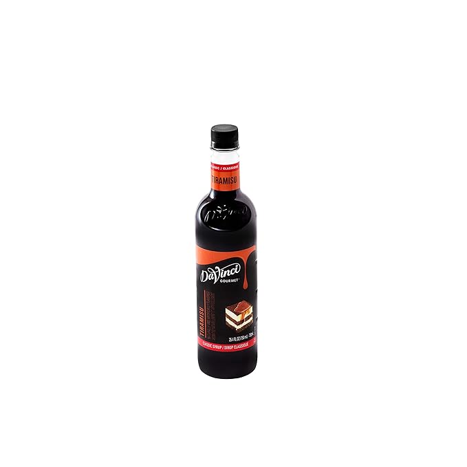 DaVinci Gourmet Tiramisu Syrup | 25.4 Fluid Ounce | Pack of 2 | Classic