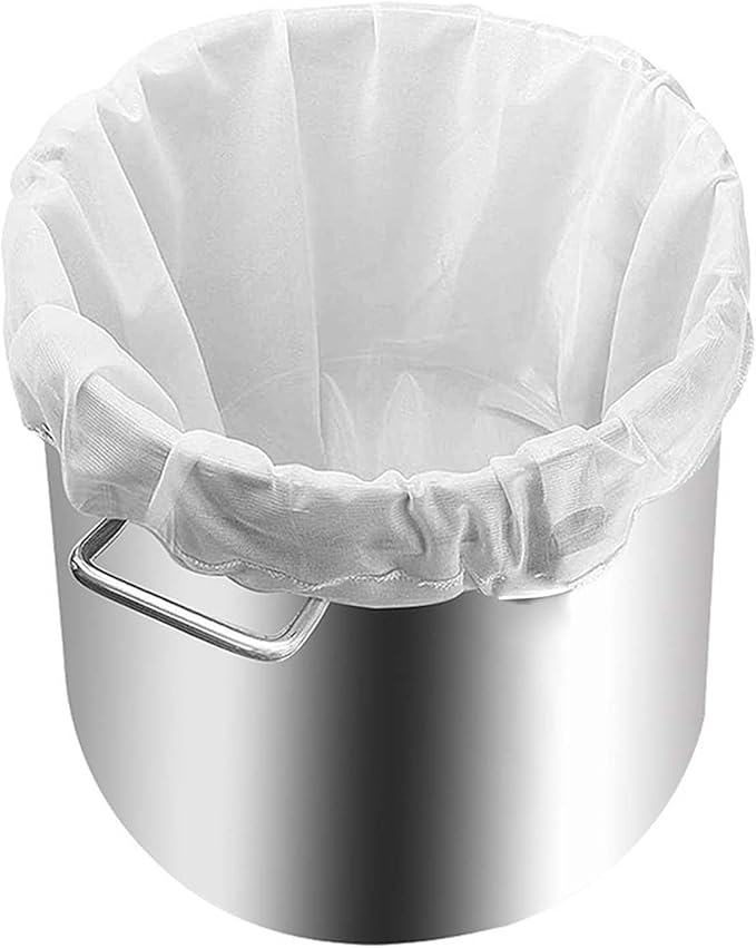 TAICHEUT 100 Pack 20 x 24 Inch Cold Brew Coffee Filters, Coffee Filter Bag Commercial Cold Brew Filters for Tea, Coffee and Spice, White