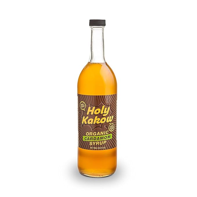 Holy Kakow Organic Coffee Syrup Variety Pack – Pumpkin Spice, Lavender & Cardamom, 750ml 3-Pack