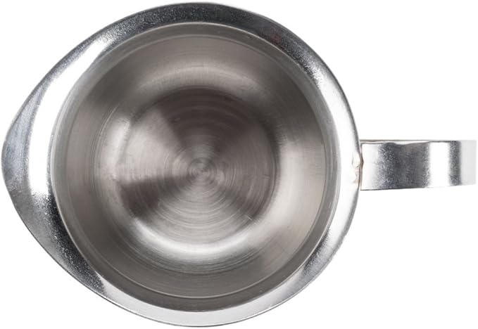 Betolla 8 oz Stainless Steel Bell Creamer – Bell-Shaped Mini Pitchers for Serving Cream, Milk, Syrups & More