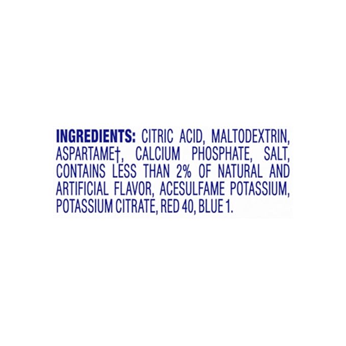 Crystal Light Sugar-Free Concord Grape Low Calories Powdered Drink Mix 6 Count Pitcher Packets (Pack of 4)