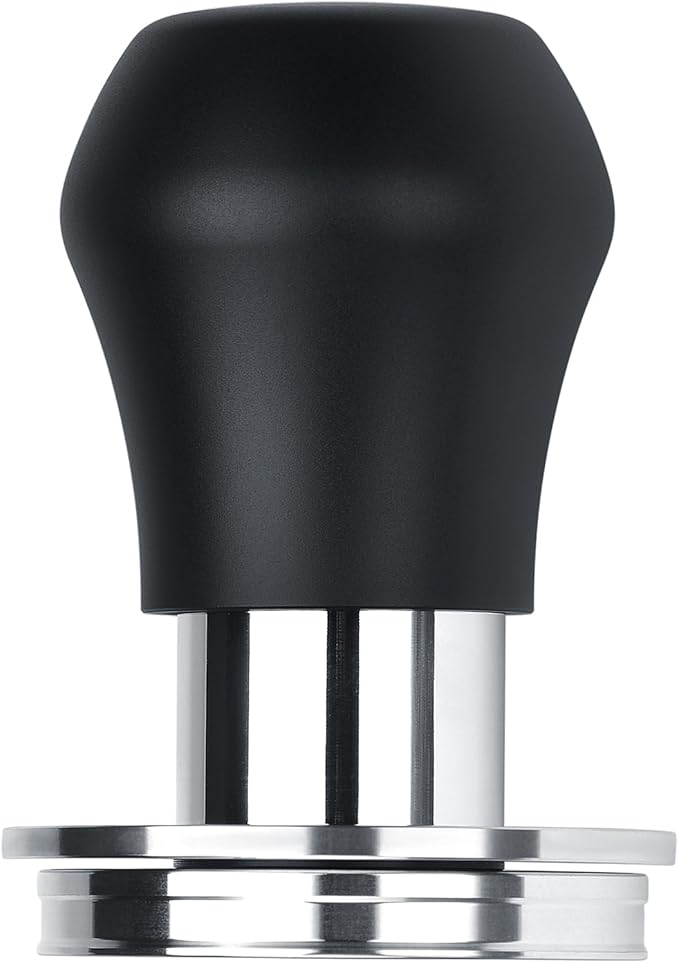 Normcore 49mm Coffee Tamper V4.1 Mini, Spring-Loaded with Click Feedback, Compatible with Rok Espresso Makers, Olympia Cremina, La Pavoni lever machines