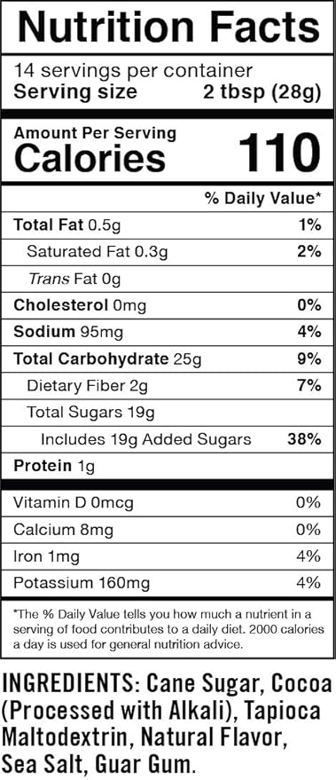 Castle Kitchen Natural Hot Chocolate Mix Variety Pack - Dairy-Free, Vegan Complete Mixes - Just Add Water - Pack of 2 (Double Dutch Dark Chocolate & Marvelous Mint Dark Chocolate) 14 oz Each