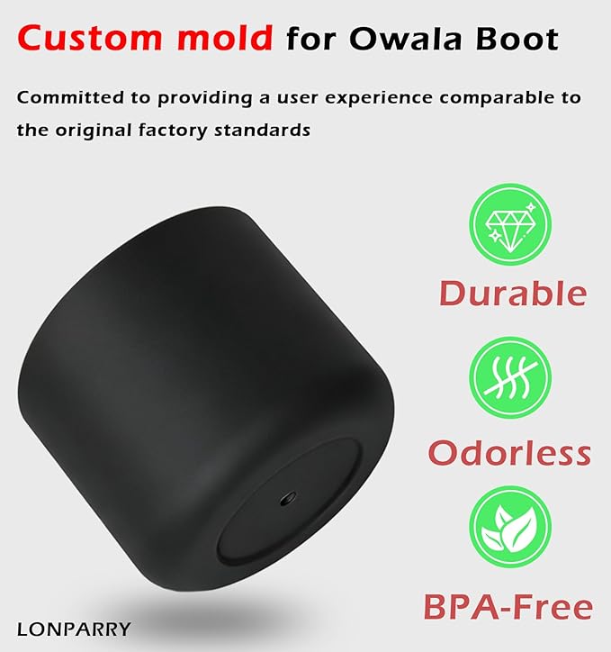 2-PCS Silicone Boot for Owala Water Bottle 24 oz, Accessories for Owala Boots 24oz - Protector Sleeve Anti-Slip & Scratch Rubber Bottom Cover for Free Sip,Twist,Flip Water Bottles