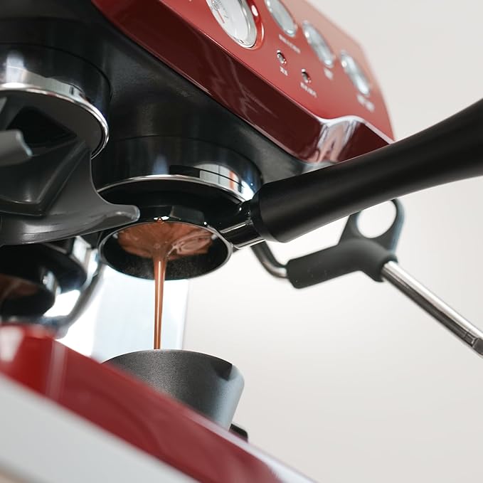 MHW-3BOMBER 54mm Bottomless Portafilter Fits Breville Barista Express, BES870XL, BES878, BES880, 3-Ears Flat Naked Espresso Portafilter with Filter Basket for 54mm Breville Machines, Astra BP7025B-OS