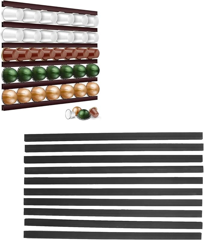 CHICIRIS Coffee Pod Holder - Wall Mount & Counter Top Organizer for Coffee Capsules