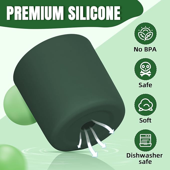 Silicone Higher Boot Compatible with Owala 30oz & 40oz FreeSip Sway Bottles & Tumblers, Large Protection Anti-slip Bottom Cover Sleeve for Freesip Sway Tumbler and Bottle