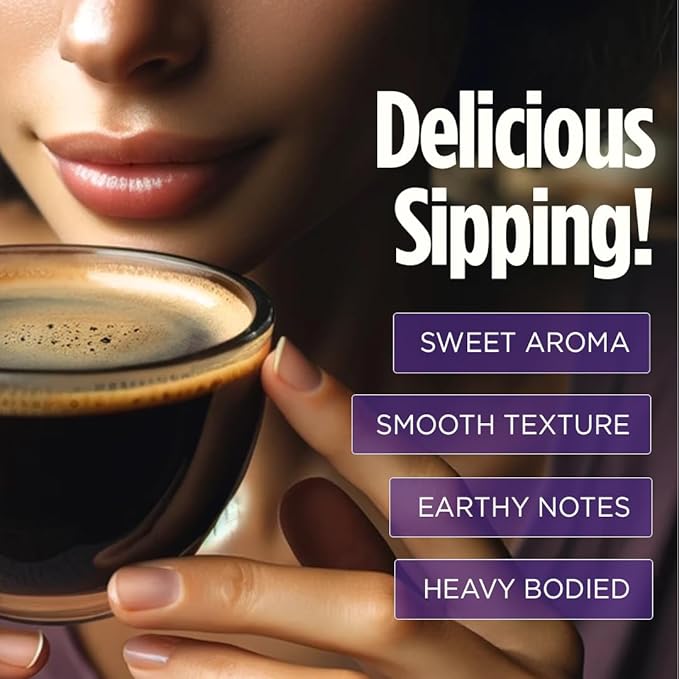 VitaCup Mushroom Coffee Instant Packets, for Memory & Clarity Support, w/Fiber, Chaga, Lion’s Mane, D3, B Vitamins, Medium Roast, 100% Arabica & Robusta Coffee in Single Serve Sticks, 72 Ct