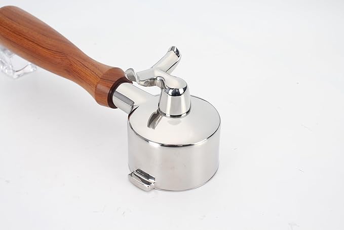 DIBTSA 51mm Espresso Portafilter Double Spouts 2 Ears Compatible with ECP35.31, EC0311, EP36.31,EC200, ECO310, EC410, ECZ351, EC152, EC341, EC330S, EC221