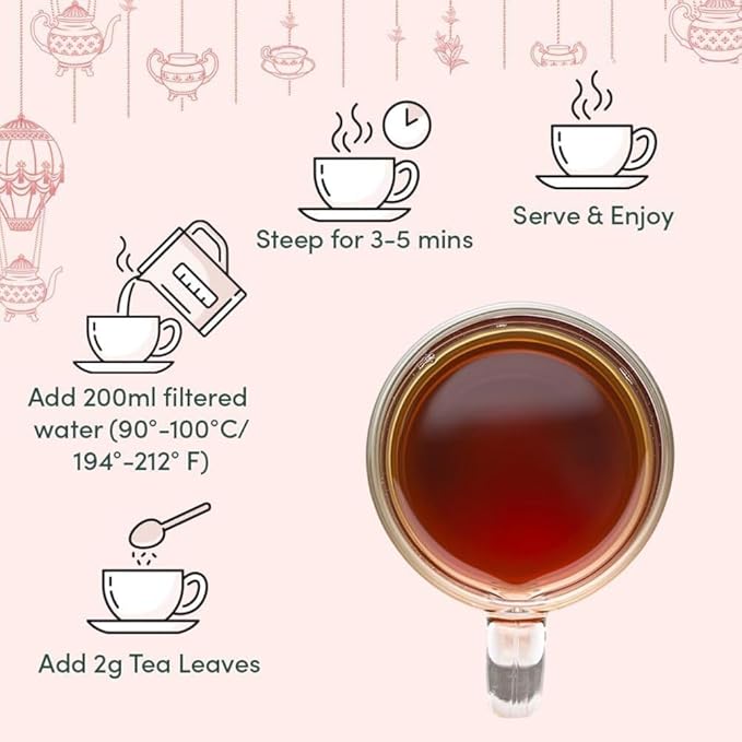 VAHDAM, Chai Tea Gift Set - Oprah's Favorite Chai Loose Leaf Tea in Tin Caddy Gift Box | Exotic Chai Tea Blends | Gluten Free, Non GMO | Valentines Day Gifts for Him & Her