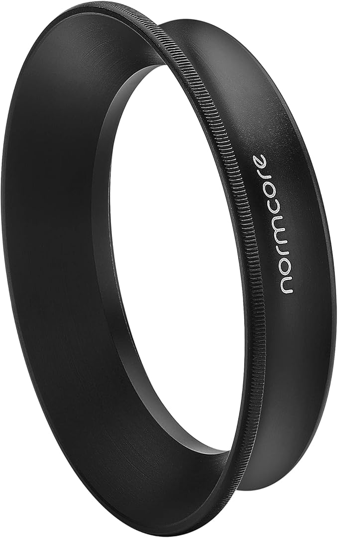 Normcore 58mm Magnetic Dosing Funnel V2 - Espresso Coffee Dosing Ring - 18mm Anodized Aluminum with 9 magnetized Steel Compatible with 58mm Portafilter