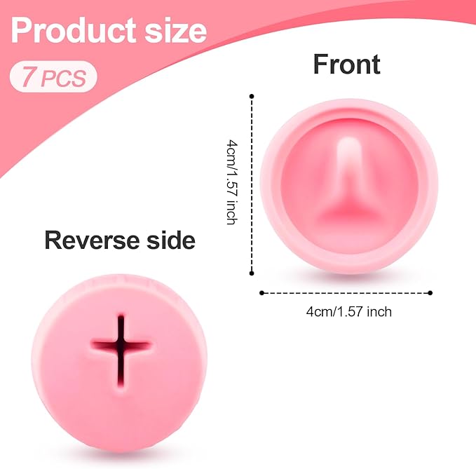 Replacement Stopper Compatible with Owala FreeSip Sway 30oz 40oz, 7Pcs Leakproof Silicone Cap Mouth Stopper for Owala FreeSip Tumbler 40oz Water Bottle Lid Spout Gasket Plug Parts