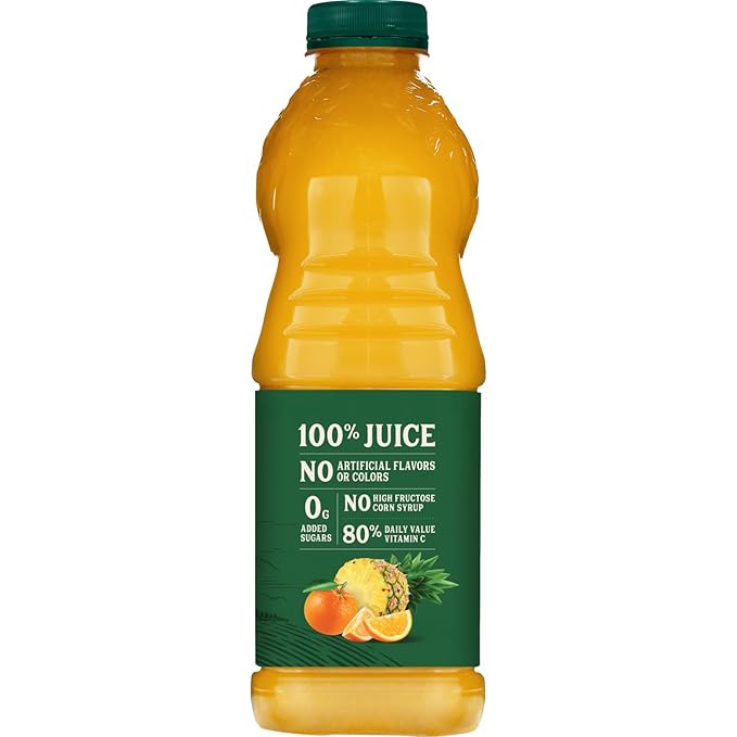 Tree Top Pineapple Orange Juice, 64 Fl Oz (Pack of 1)