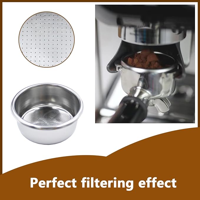 54mm Coffee Filter Basket Replacement for Breville Express Coffee Filter Basket (1 Pcs)