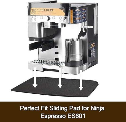 Makes the 30-pound Ninja Luxe Cafe Pro a Moving Coffee Maker | Japanese Precision, Premium Silicone Molding | Quick Espresso, Latte | Includes Sliding Mat for Ninja Luxe Cafe