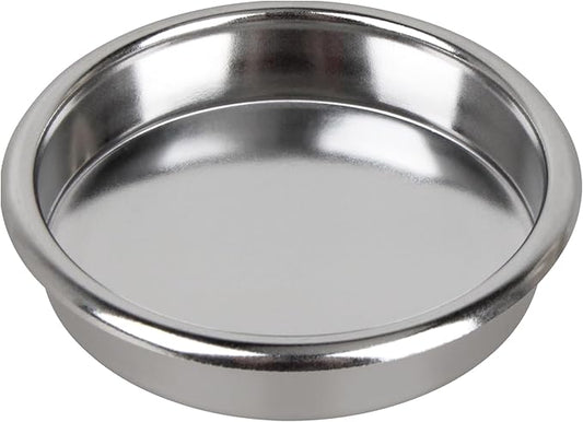 58mm Backflush Inser, Blind Portafilter Basket Backflush Filter Espresso, Stainless Steel Back Flush Blind Filter Basket Fits for Rancilio Espresso Machines Espresso Cleaning Disc(1pack)