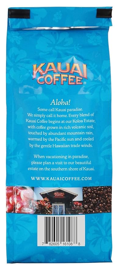 Kauai Coffee Coconut Caramel Crunch Medium Roast | Ground Coffee | 10 oz Package | Pack of 4