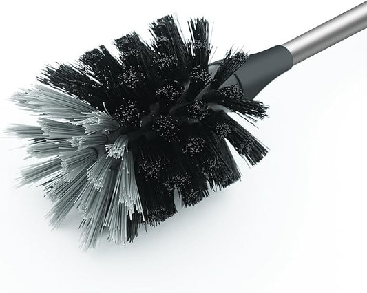 Long Bottle Brush, 15.15 in Bendable Cleaner Brushes for Cleaning Neck Beer Bottles, Wine, Baby Bottles, Water Bottles, Tumblers, Flask, Bird Feeder, Vase, Pipes and Brewing Supplies Black/1Pack