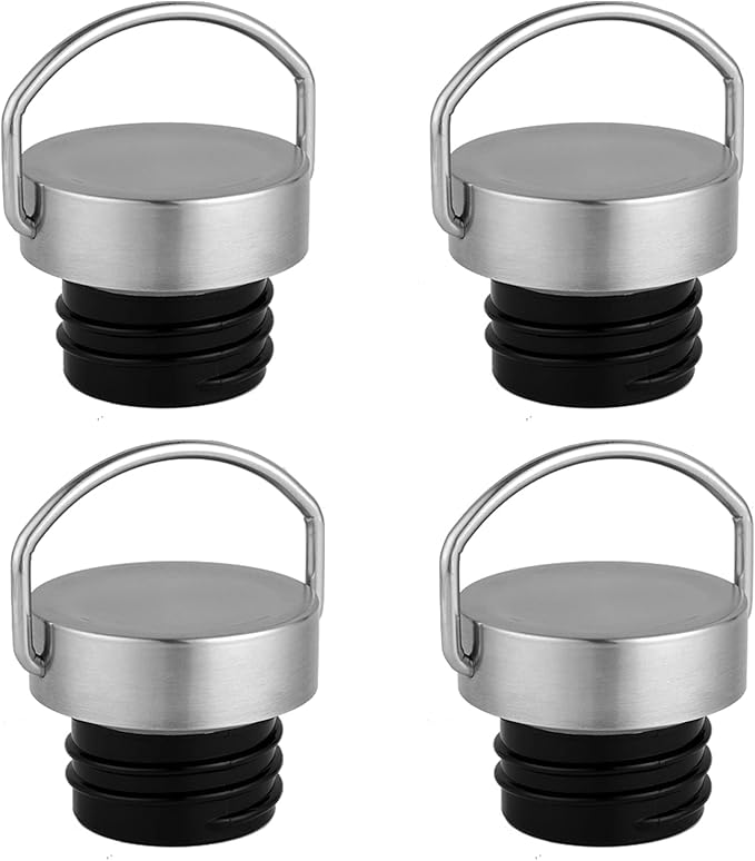 Standard Mouth Handle Lid | Fits Neihepal 20oz & 24oz Insulated Water Bottles | Leak Proof & BPA Free | Insulated Replacement Lid