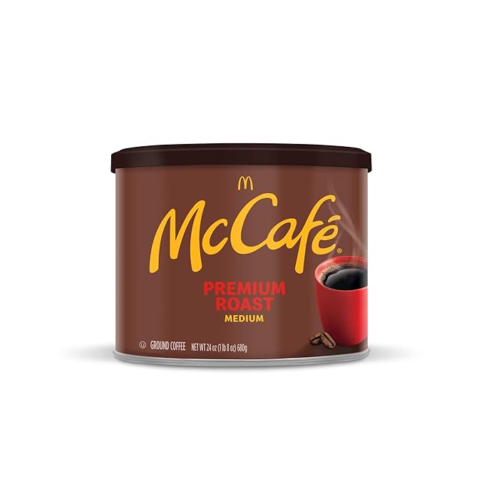 McCafe Premium Medium Roast Ground Coffee (24 oz Canister)