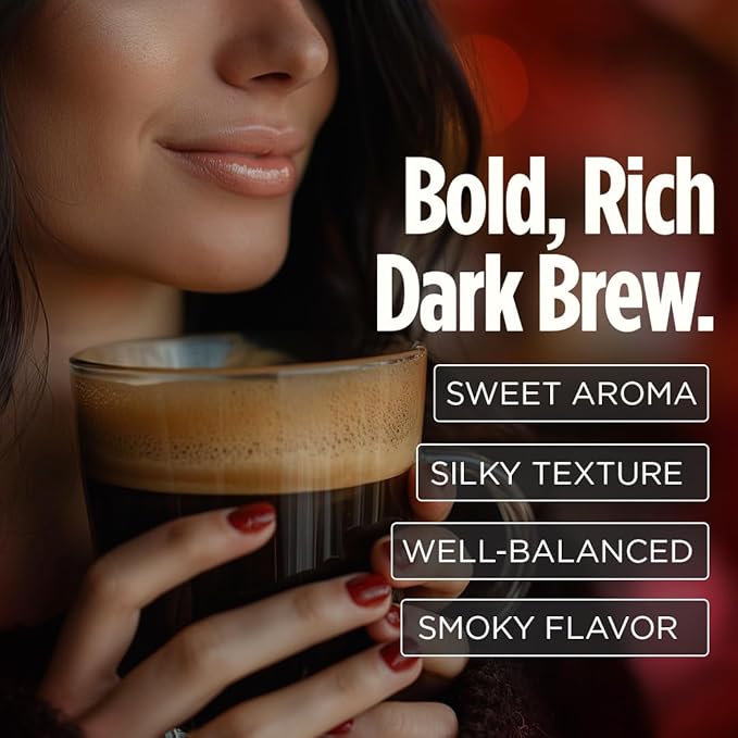 VitaCup Energy Dark Roast Coffee Pods, Boost Focus & Metabolism, Antioxidants, B Vitamins, Bold & Smooth,100% Arabica Coffee, Single Serve Pod Compatible with Keurig K-Cup Brewers,16 Ct