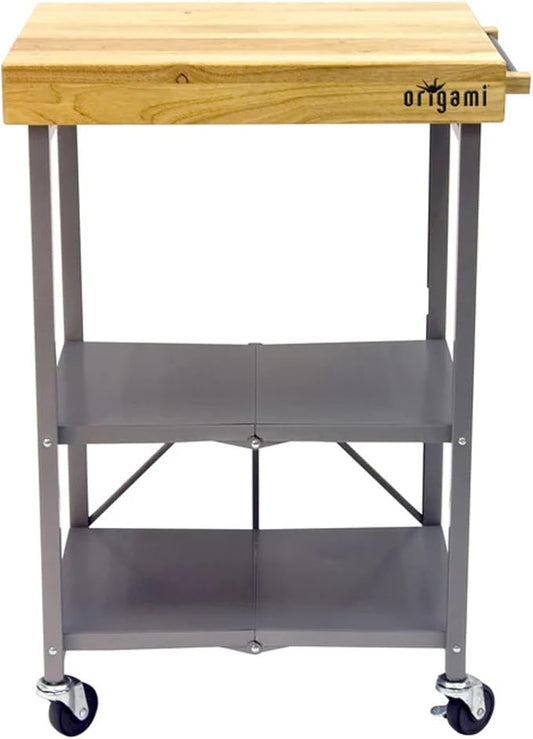 Origami SMBT-02 Foldable Kitchen Island Cart