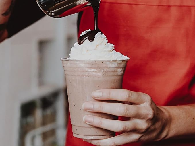 MOCAFE Low Sugar Mocha Powder Mix, Instant ice blended coffee frappe,Sweetened with Splenda, 3lb bulk bag