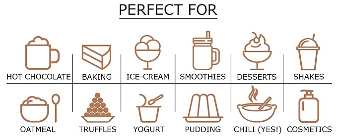 Food to Live Organic Cocoa Powder, 16 Pounds Natural, Unsweetened, Non-Dutched, Non-GMO, Kosher, Sirtfood, Bulk