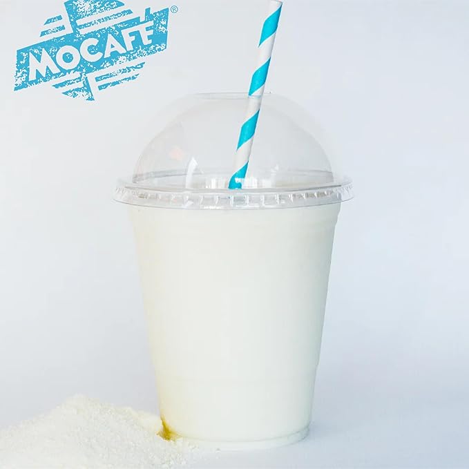 MOCAFE Vanilla Latte Reduced Sugar Frappe Mix, Instant Blended Iced Coffee Powder, Sweetened with Splenda, 3lb Bulk Bag