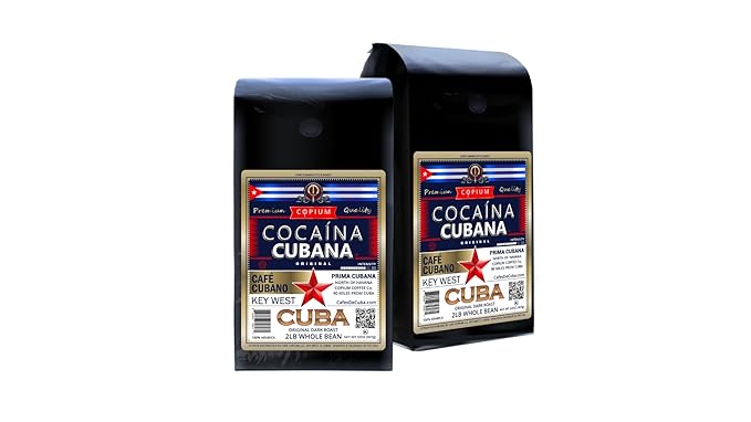 ORIGINAL - 100% Arabica Coffee - Intensity 10 - Café COPIUM ® 10 oz Can Ground Expresso.