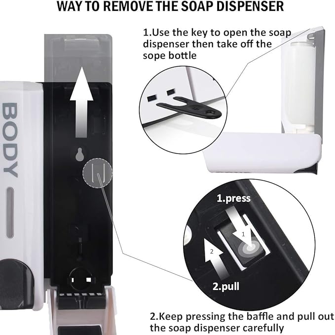 Wall Mounted Shower Soap Dispenser 3 Chamber No Drill Shampoo Dispenser for Shower Wall Shampoo and Conditioner Dispenser for Bathroom Hotel 3 * 350ml Silver