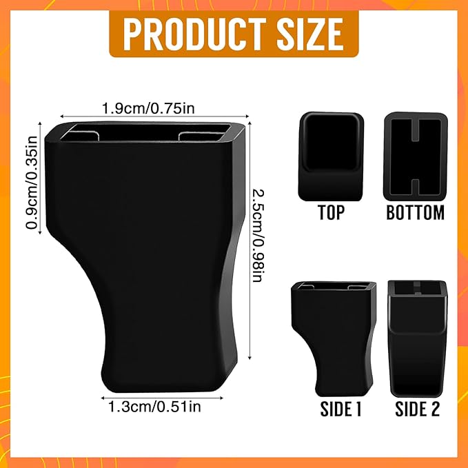 10 Pcs Coffee Syrup Pump Tip Covers - Black Rubber Caps for Pump Keep Sugar Condiments Olive Clean Preserved, Fit Pour Dispenser, Oil Liquor Bottle, Long Nozzle Lotion Pumps