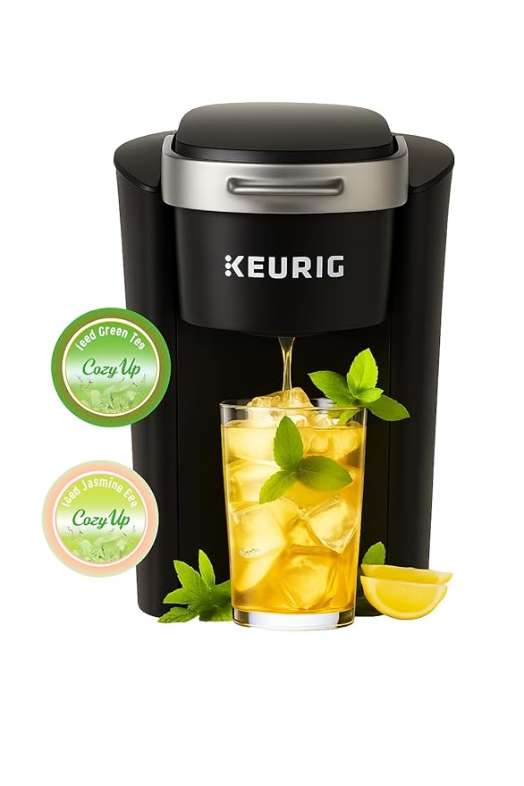 Cozy Up Iced Sweet Tea Variety Pack, 36 Count - Compatible with Keurig Brewers, Includes Sweetened Black, Green, Jasmine Green & Oolong Black Tea - Single Serve Pods for Brew Over Ice