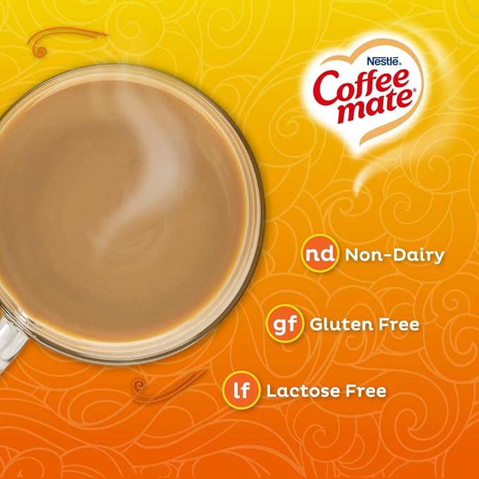 Coffee-mate Hazelnut Powdered Coffee Creamer, 15-Ounce Packages (Pack of 6)