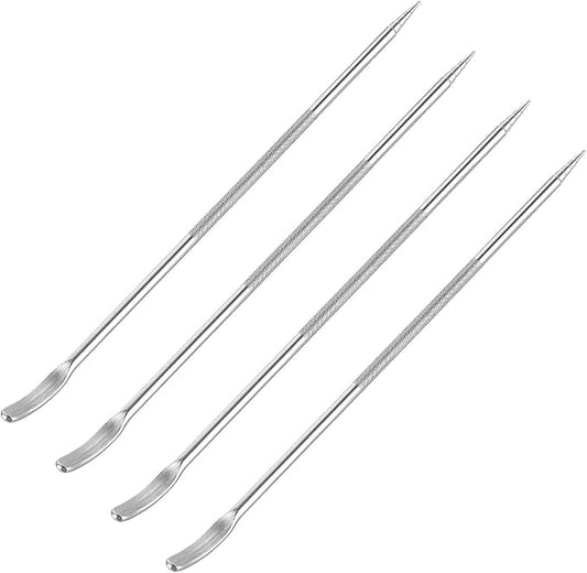 uxcell Stainless Steel Coffee Latte Art Pen, 4Pcs135mm/5.31" Coffee Fancy Tool for Latte Espresso Decorating