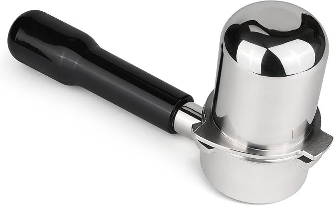 FIRJOY 53.3mm Dosing Cup - Fits Breville 54mm Portafilters (Stainless Steel-Silver)