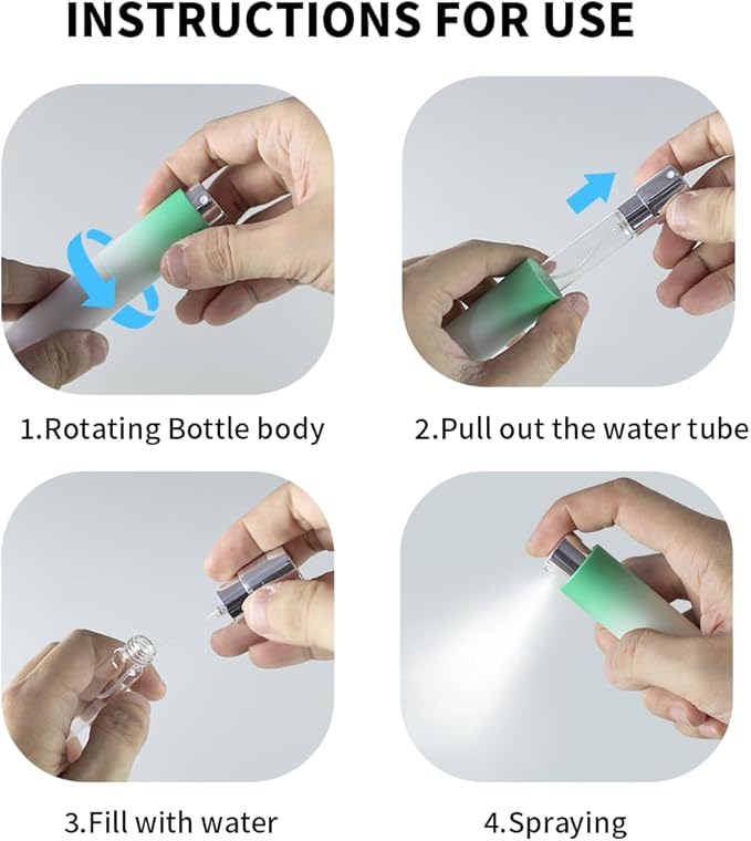 5 Pack Professional Silicone Coffee Bean Dosing Cup, Spray Bottle, WDT Espresso Coffee Stirrer Tool, Bean Spoon, Cleaning Brush，Coffee Bar Accessories for Static Reduction (White)