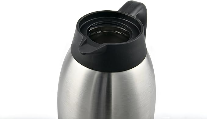 Heritage66 Thermal Coffee Carafe -Triple Wall Vacuum insulated Flask- keeping Beverages Hot for 12 hours /24 hours cold Tea, Water, and Coffee Dispenser (1.5 Liter/50 Oz)