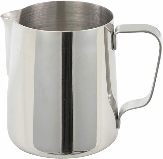 Winco Stainless Steel Pitcher, 33-Ounce