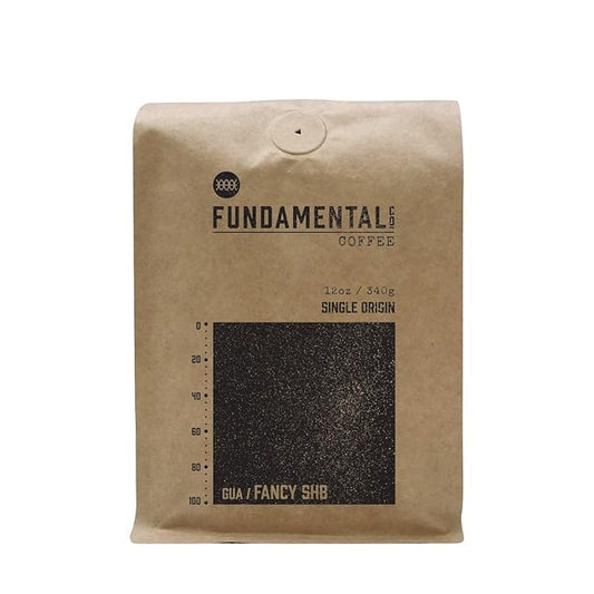 Guatemala Fancy SHB - Roasted by Fundamental Coffee Company - Whole Bean Coffee - 12 Ounce Bag