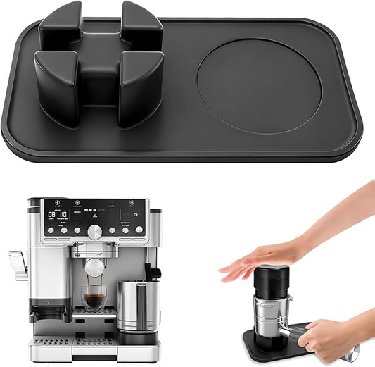 Non-Slip Tamping Mat for Ninja Luxe Cafe Espresso Machine ES601/ES701, Food-Grade Silicone Pad, Accessories for Ninja Luxe Cafe