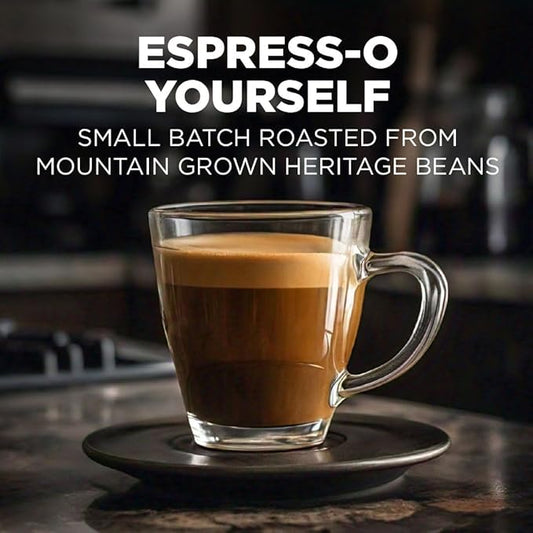 Maud's Espresso Roast Coffee Pods, 50ct, Dark Roast Coffee in Single Serve Pods – 100% Arabica Coffee, Compatible with Keurig K Cups Maker