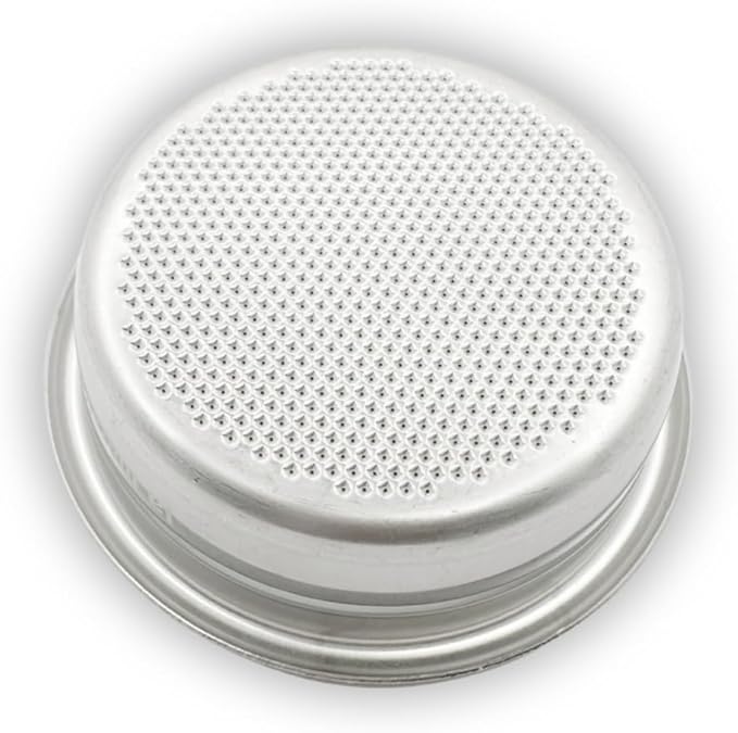 Original basket made for La Marzocco. Stainless Steel, Precision, X Filter Basket for double espresso. Fits all 58mm portafilters. (14g)