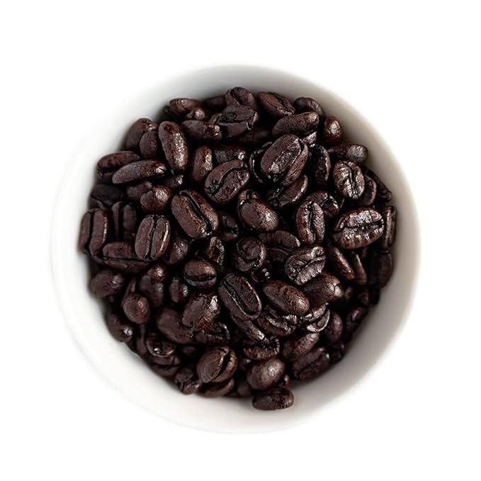 Fresh Roasted Coffee, Organic Black Knight Water-Processed Decaf | USDA Organic, Kosher | Dark Roast 12 oz Whole Bean